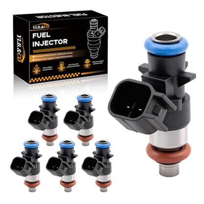 Fuel Injectors 0280158233 Compatible with Dodge Chrysler Jeep VW Ram 3.6L - size: 0280158233 6P