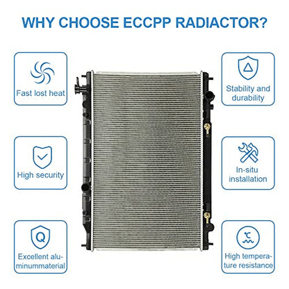 Radiator Compatible With 2003-2007 For Nissan for Murano 3.5L - style: RAD:2578