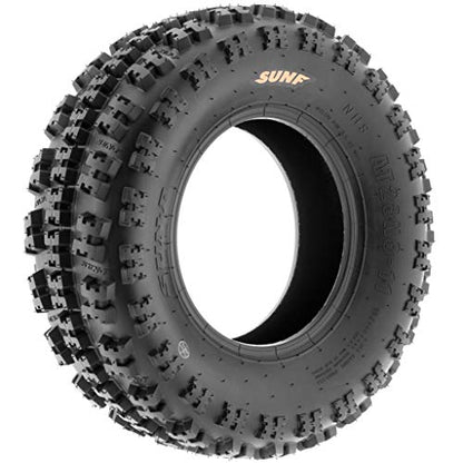 SunF ATV Tires 20x7-8 20x10-9 Sport Race Knobby 6 PR A027 - BUNDLE - size: 20x7-8 & 20x10-9