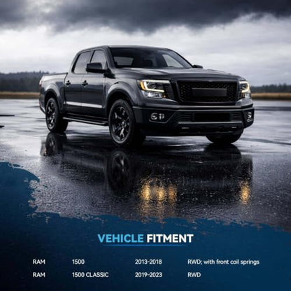 Detroit Axle - RWD 12pc Front End Kit for 2013-2018 Ram 1500, 2019-2023 - size: 12CS50972/12PC