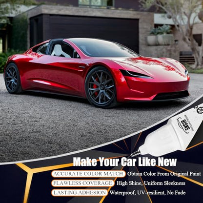 Car Touch Up Paint(PMNG Midnight Silver Metallic) for Honda/Tesla - color: Car Touch up Paint(Midnight Silver Metallic(PMNG)) Compatible with Tesla Model Y/3/X/S