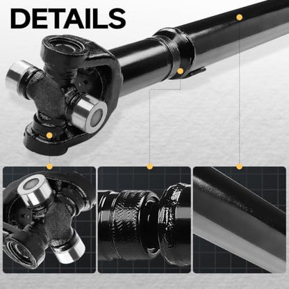 38.26-40.62'' Front Drive Shaft Fit For Jeep Wrangler - size: 65-9765; Front; 38.27in - 40.63in