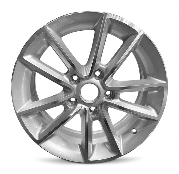New OEM Replacement Wheel for 2018-2020 Dodge Journey 17x6.5 inch Aluminum Rim Painted Silver Fit 215/60R17