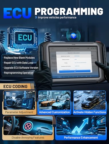 XTOOL IP919 PRO V2.0 ECU Programming Scan Tool, Topology Map OBD2 Scanner