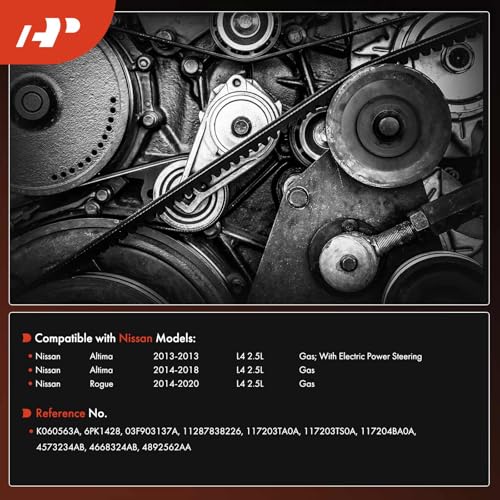 A-Premium Serpentine Belt 6-Rib 56.26 In