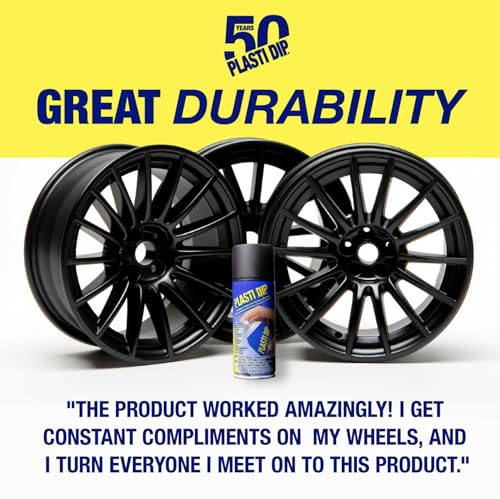 2 Pack Plasti Dip Mulit-Purpose Rubber Coating Spray Black 11oz