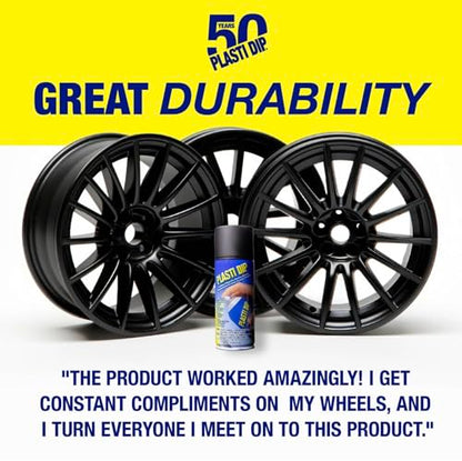 2 Pack Plasti Dip Mulit-Purpose Rubber Coating Spray Black 11oz