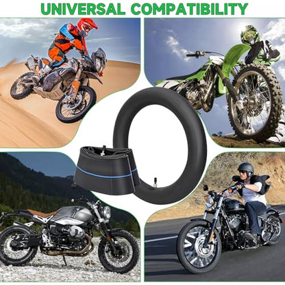 2.75/3.00-12 Motorcycle Heavy Duty Tire Inner Tube (80/100-12) Inner Tire - size: 2.75/3.00-12" 1pc