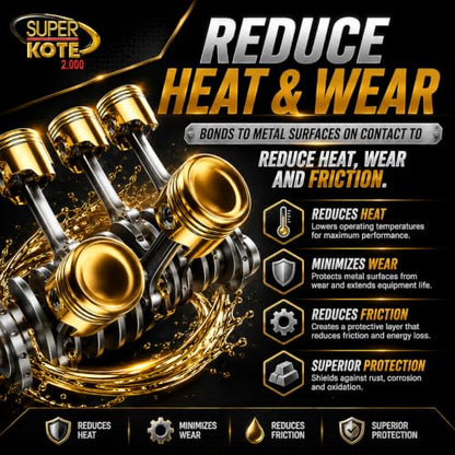 Metal Treatment Superkote 2000 / Anti Friction/Engine Treatment / 1Q