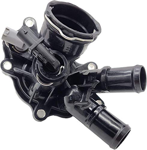 NOVAPARTS Thermostat Housing for 2012 2013 2014 2015 Mercedes Benz C250 SLK250 1.8L 2712000315 2712000215 2712000115 788217 - size: 2712000315