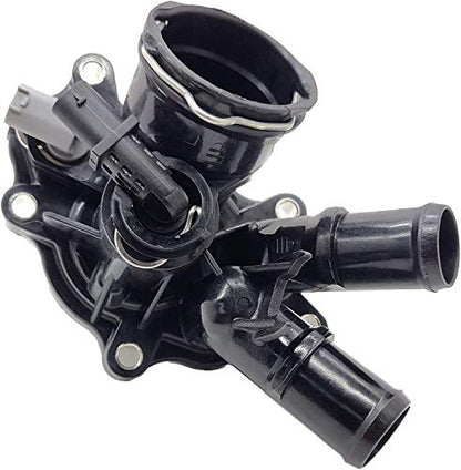 NOVAPARTS Thermostat Housing for 2012 2013 2014 2015 Mercedes Benz C250 SLK250 1.8L 2712000315 2712000215 2712000115 788217 - size: 2712000315
