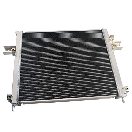 3 Row Aluminum Radiator Compatible with 2005-2010 Jeep Commander Grand Cherokee 3.7 4.7L 6.1L