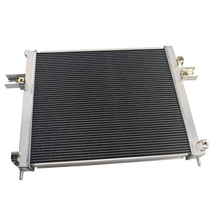 3 Row Aluminum Radiator Compatible with 2005-2010 Jeep Commander Grand Cherokee 3.7 4.7L 6.1L
