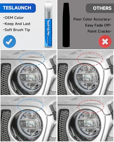 Touch Up Paint Compatible with Jeep Exact Match Touch Up Paint Car Scratch Repair (Stone White(PW1/SW1) Compatible with Cherokee/Commander/Compass/Grand-Cherokee/Liberty/Patriot) - color: Stone White(PW1/SW1) Compatible with Cherokee/Commander/Compass/Gra