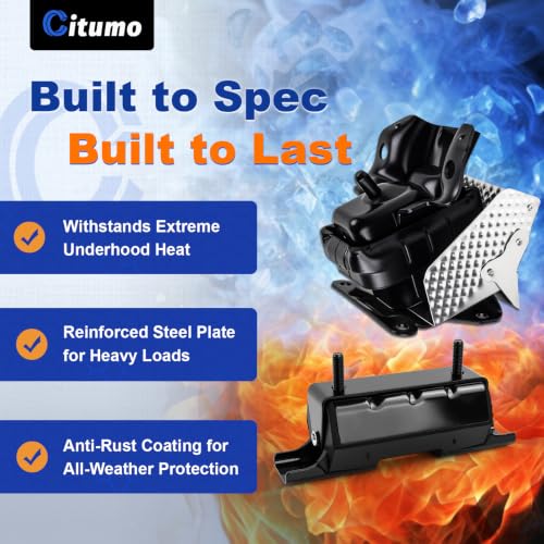 Upgrade Engine Motor Mount for Chevy GMC & C-adillac, 15854939, 3 PCS - size: 3 PCS
