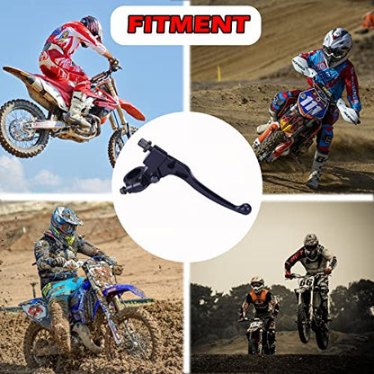 22mm 7/8" Left Universal Motorcycle Clutch Brake Handle Lever - color: Black