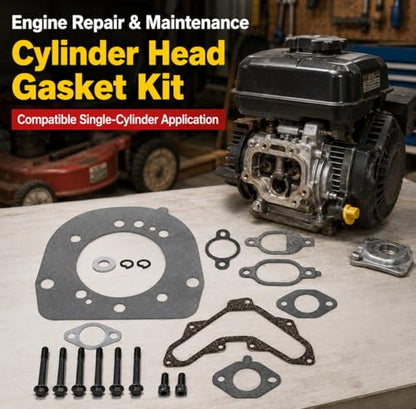 Cylinder Head Gasket Kit Replacement for Kohler SV470 SV471 SV480 SV530 SV540 SV541 SV590 SV591 SV600 Engine 20-841-01-S