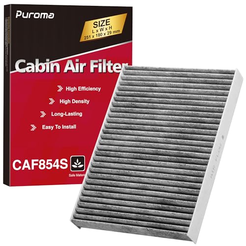 Puroma Cabin Air Filter Activated Carbon for CF11854 CAF1941P Nissan Rogue - style: CAF854S