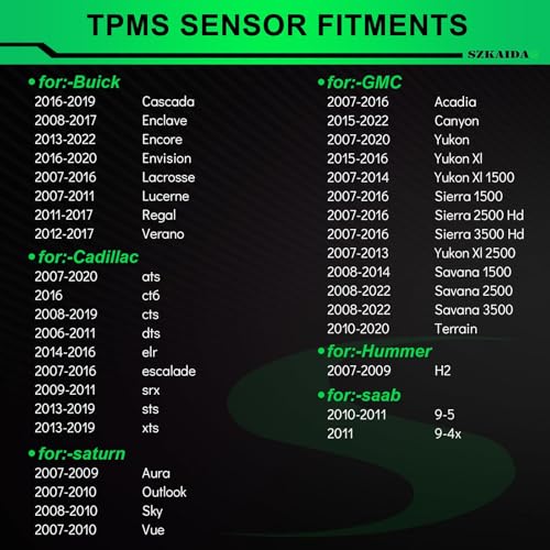 315MHZ Pre-Programmed TPMS Sensor Fit for:-Chevy 2007-2022 Equinox - size: 13598771