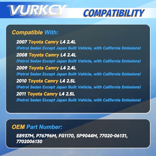 Vurkcy Electric Fuel Pump Module Assembly Fit for 2007-2011 Toyota Camry