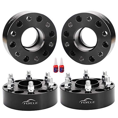 FLYCLE 2 inch 6x5.5 Hubcentric Wheel Spacers for Silverado Sierra 1500 - size: 2 INCH