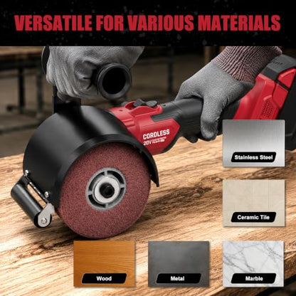 20V Cordless Burnishing Polishing Machine, 2500RPM Brushless Polisher