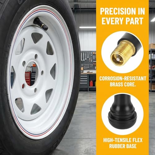 20PCS Car TR413 Tire Valve Stems - size: 20PCS/Set