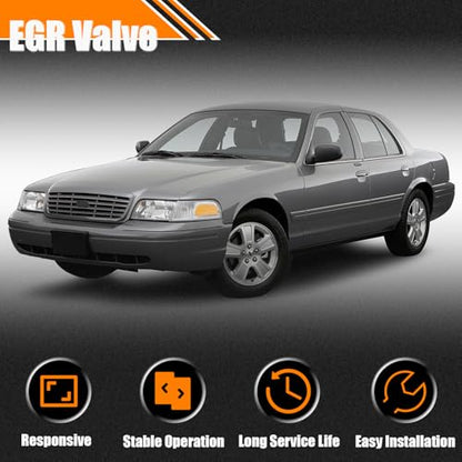 EGV1042 EGR Valve for 2003-2011 Ford Crown Victoria Lincoln Town Car - size: EGV1042