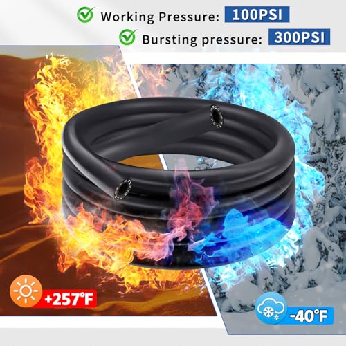 3/4 Heater Hose, 20FT EPDM Coolant Line for Radiator and Engine Cooling - size: 3/4''-20FT