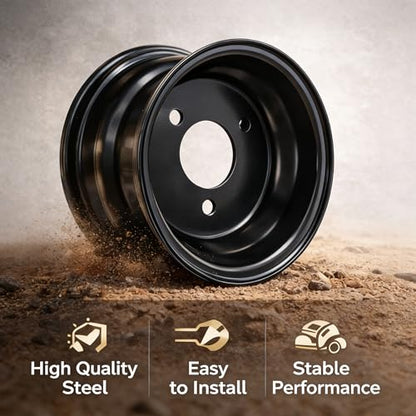 7" ATV Wheel Rim 3-Hole Compatible with Taotao 110CC 125CC ATV