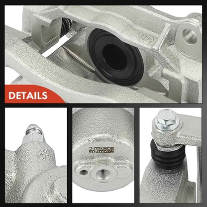 A-Premium Rear Left and Right Side Disc Brake Calipers with Bracket
