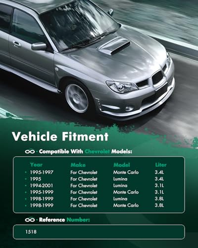 SCITOO Radiator Car Compatible with Buick Chevrolet Oldsmobile Pontiac - size: 1518
