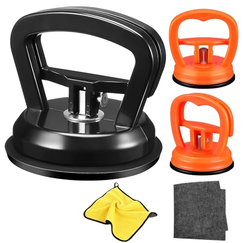 Dent Remover Tool for Car,3-Pack Car Dent Puller Kit - Suction Cup Dent Remover Tool,Handle Lifter for Car Body,Glass,Screens,and Objects,Dent Repair Kit for Easy Removal