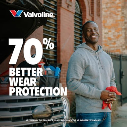 Valvoline MaxLife Extended Protection High Mileage 5W-30 Full Synthetic Motor Oil 5 Quart - size: 5 qt (Pack of 1), style: Premium Full Synthetic High Mileage