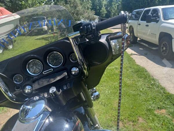 Motorcycle 1" Handlebar Grip Handgrips Fit for Harley Touring Sporster Dyna Softail V-Rod 1 Pair