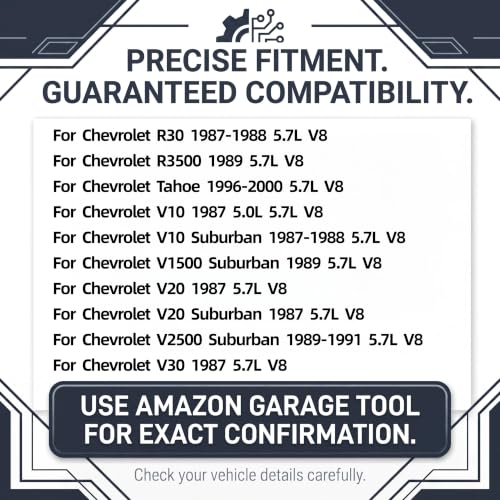Valve Cover Gasket Set Fits for for Chevy Camaro Caprice 87-97,Tahoe 96-00,for GMC Yukon 92-00,for Pontiac Firebird 87-97,for Cadillac Escalade 99-00,for Buick Roadmaster 91-96,4.3L 5.0L 5.7L V8