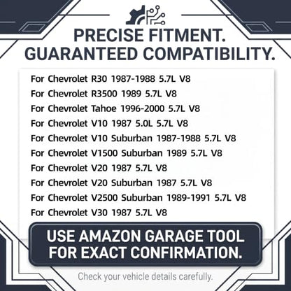 Valve Cover Gasket Set Fits for for Chevy Camaro Caprice 87-97,Tahoe 96-00,for GMC Yukon 92-00,for Pontiac Firebird 87-97,for Cadillac Escalade 99-00,for Buick Roadmaster 91-96,4.3L 5.0L 5.7L V8