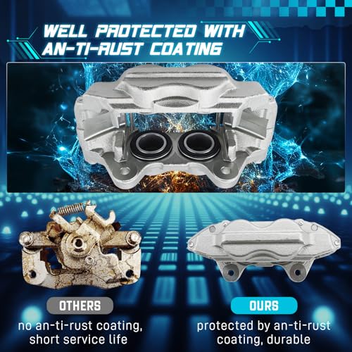 IRONTEK 192713 Front Right Passenger Side Brake Caliper w/Hardware - color: 192713