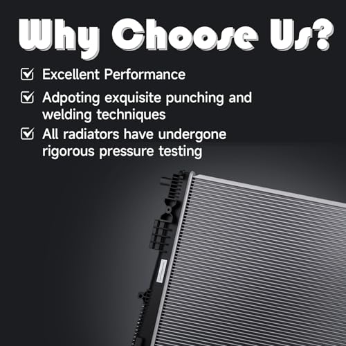 VibeUp 1483 Radiator | With TOC & EOC | 30-1/2" - size: RAD:1483