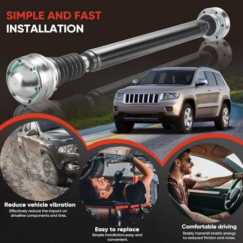 938-138 Drive Shaft - Front Driveshaft Propeller Drive Shaft Assembly - color: 938-138