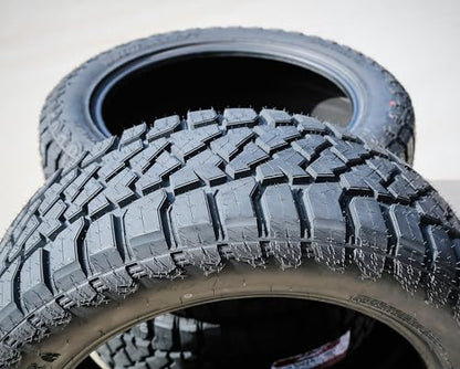 2 x Landspider Wildtraxx R/T LT33X12.50R22 Rugged Terrain F (12 Ply) Tires