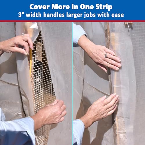 Gaffer Power Clear Repair Tape 3 in x 20 Yds, Waterproof, Made in USA - size: 3 Inch x 20 Yards