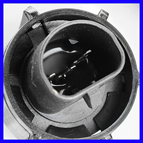 TRQ 2 Piece Headlight Assembly Set Halogen Chrome & Black Bezel Driver - style: HLA95275