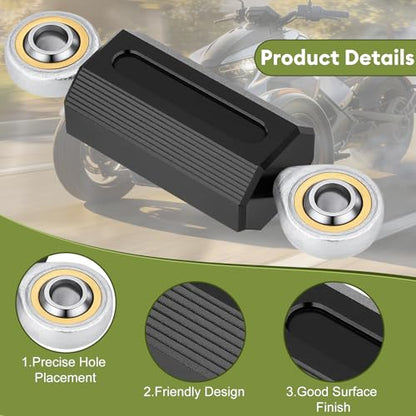 Sway Bar End Links for Can-Am Ryker 600/900/Rally Sport 2019-2025 - color: Black A