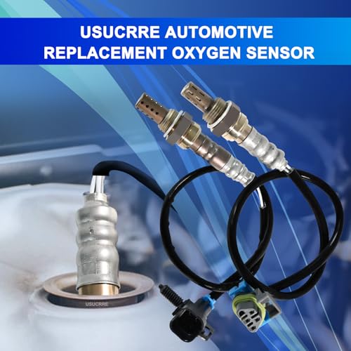 2Pcs 234-4242 234-4251 O2 Oxygen Sensor,Automotive Replacement 02 Sensors Compatible with Chevrolet/Chevy for Equinox 2.4L 2010 2011 2012 2013 2014 for GMC/Terrain 2.4L Upstream Downstream