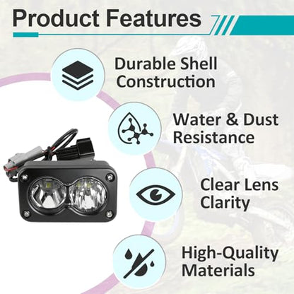 LED Headlight Kit Compatible with SurRon Segway X260 Talaria Sting R MX4 - size: 1