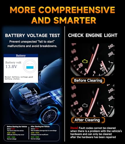 OBD2 Scanner,V880 Car Scanner Diagnostic Tool, Check Engine Code Reader - color: red