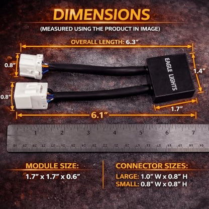 Eagle Lights Run/Brake/Turn Module for Harley Davidson Motorcycles - color: Standard