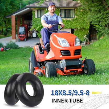 GICOOL 18x8.50/9.50-8 Inner Tubes, TR-13 Valve Stem, 2 Pack - size: 18x8.50/9.50-8,TR-13