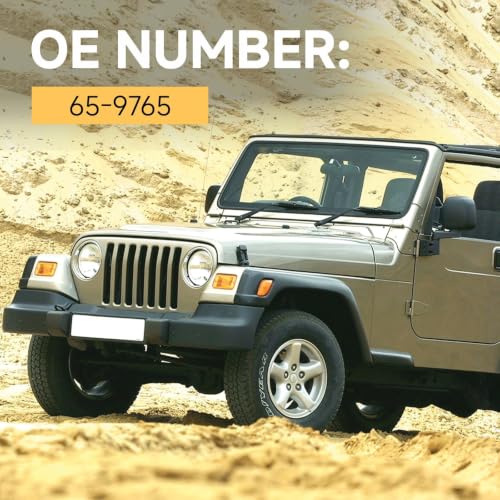 38.26-40.62'' Front Drive Shaft Fit For Jeep Wrangler - size: 65-9765; Front; 38.27in - 40.63in